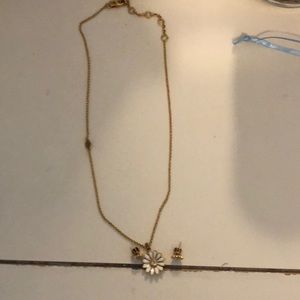 Matching juicy couture earrings and necklace
